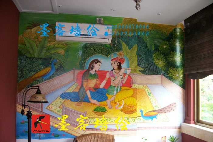 溫州墨客室內墻繪，創(chuàng)想生活美學新空間