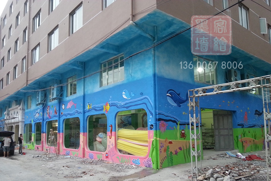 MK_QH2學(xué)校幼兒園墻繪